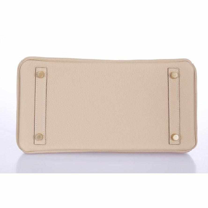 Top quality Hermes Birkin 30 Togo Trench Gold Hardware