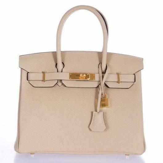 Hermes Birkin 30 Togo Trench Gold Hardware