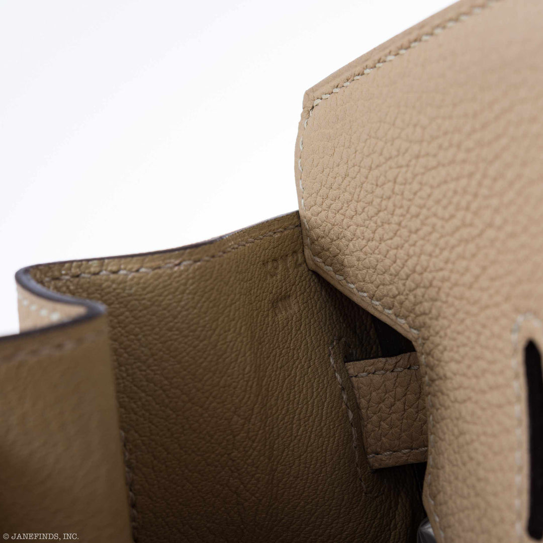 Top quality Hermes Birkin 30 Trench Togo Gold Hardware