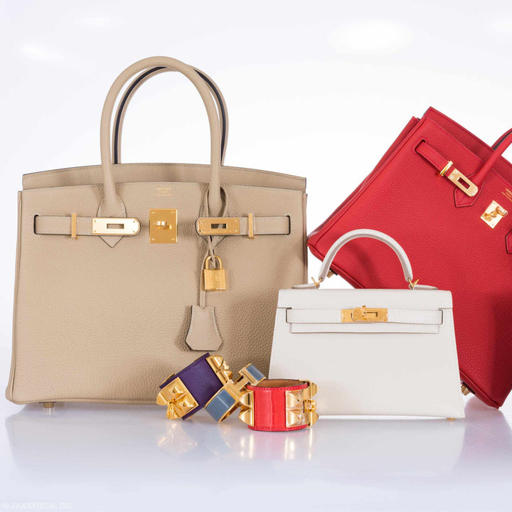 Top quality Hermes Birkin 30 Trench Togo Gold Hardware