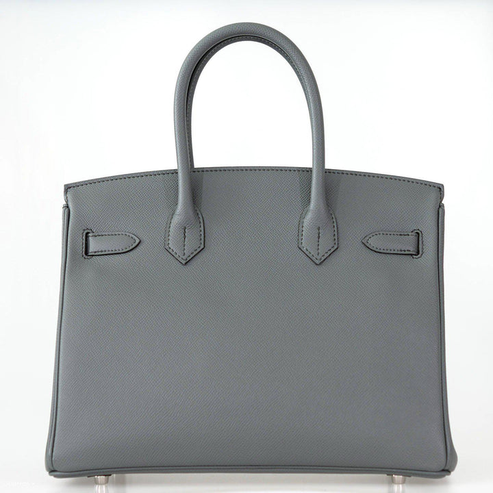Top quality Hermes Birkin 30 Vert Amande Epsom with Palladium Hardware - 2019, D