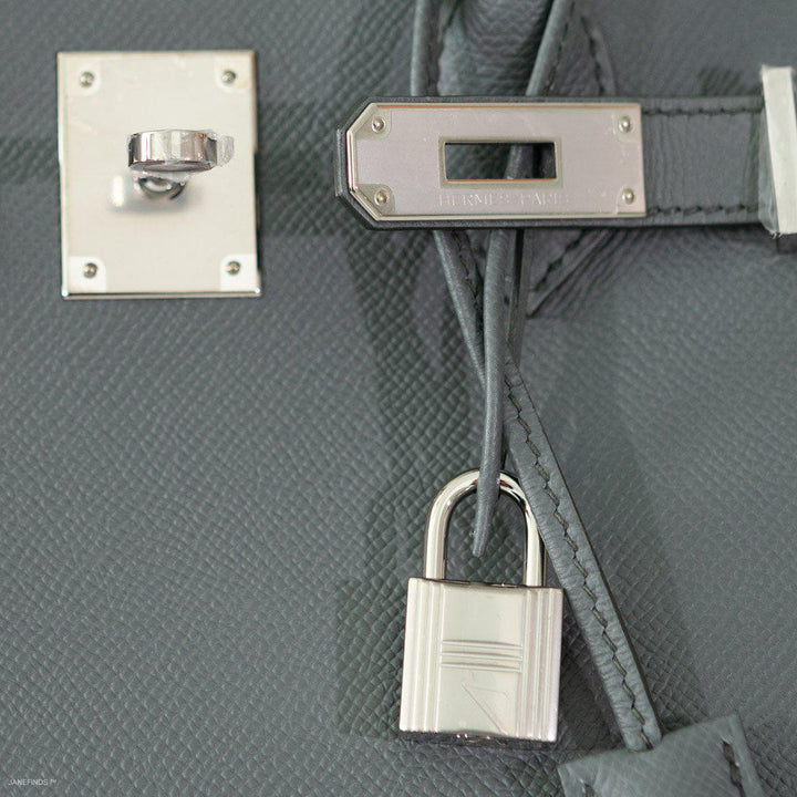 Top quality Hermes Birkin 30 Vert Amande Epsom with Palladium Hardware - 2019, D