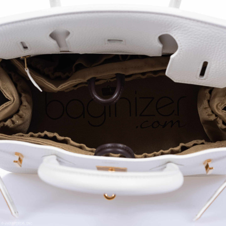Top quality Hermes Birkin 30 White Clemence Gold Hardware