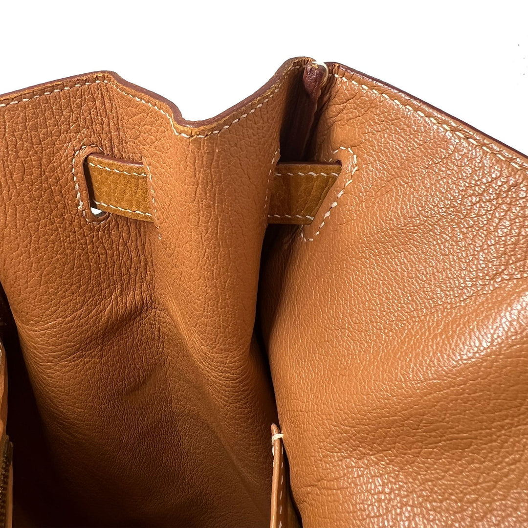 Top Quality Vintage Hermes Birkin B40 GHW Clemence Leather designer bag