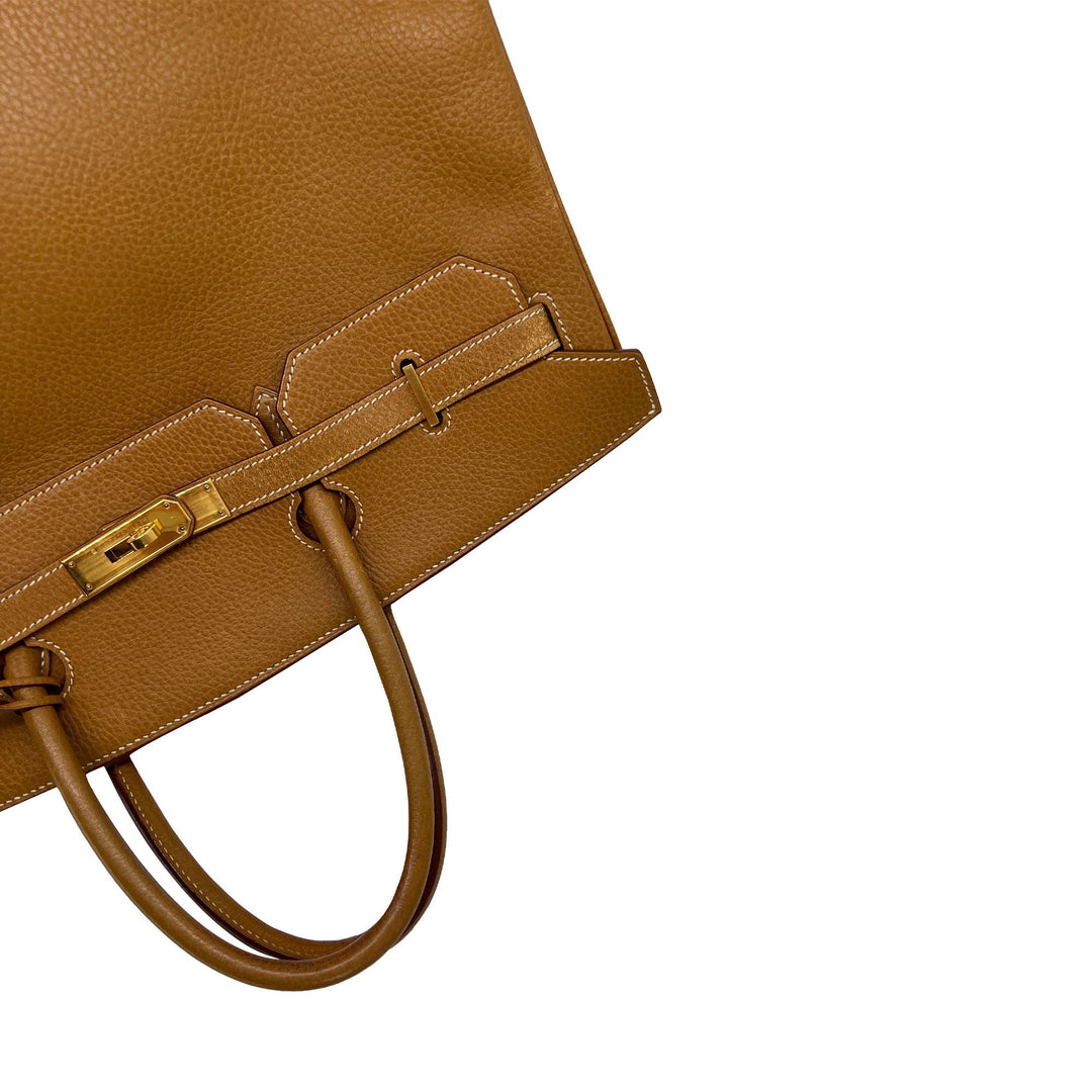 Top Quality Vintage Hermes Birkin B40 GHW Clemence Leather designer bag