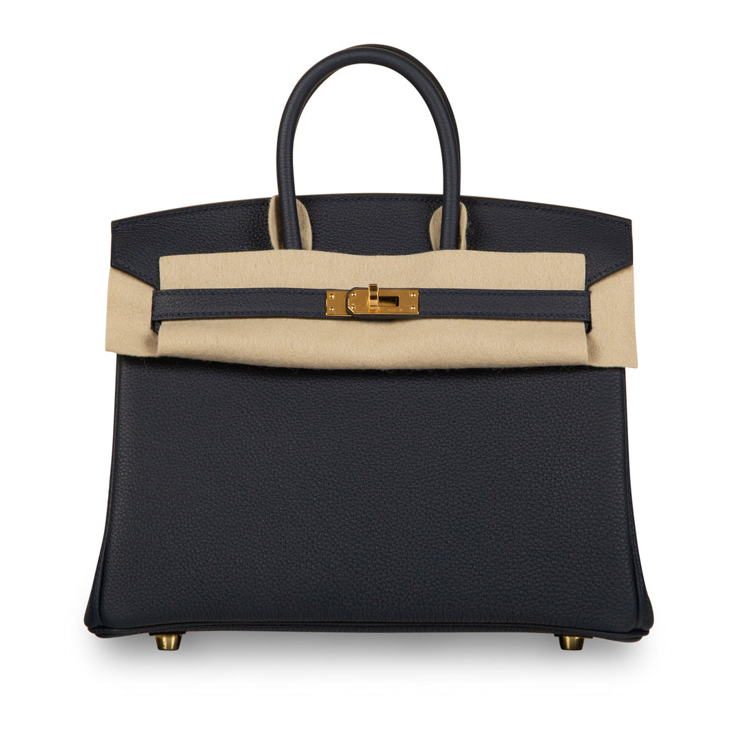 Birkin 25 - Blue Nuit Togo - GHW