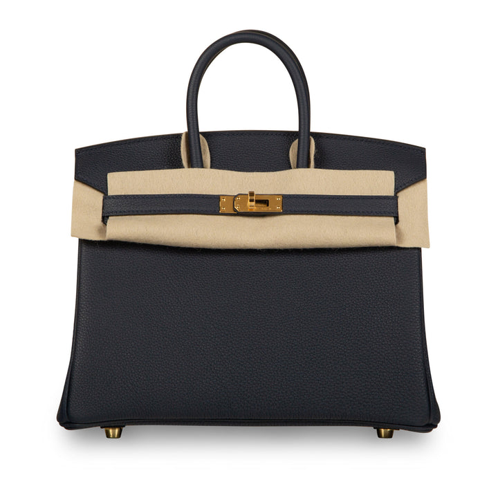 Birkin 25 - Blue Nuit Togo - GHW