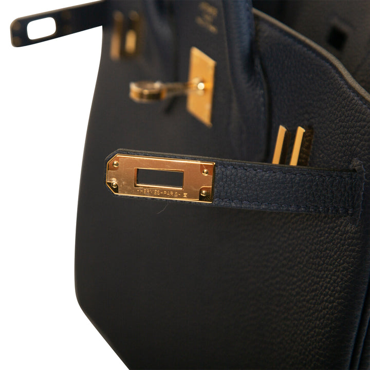 Birkin 25 - Blue Nuit Togo - GHW