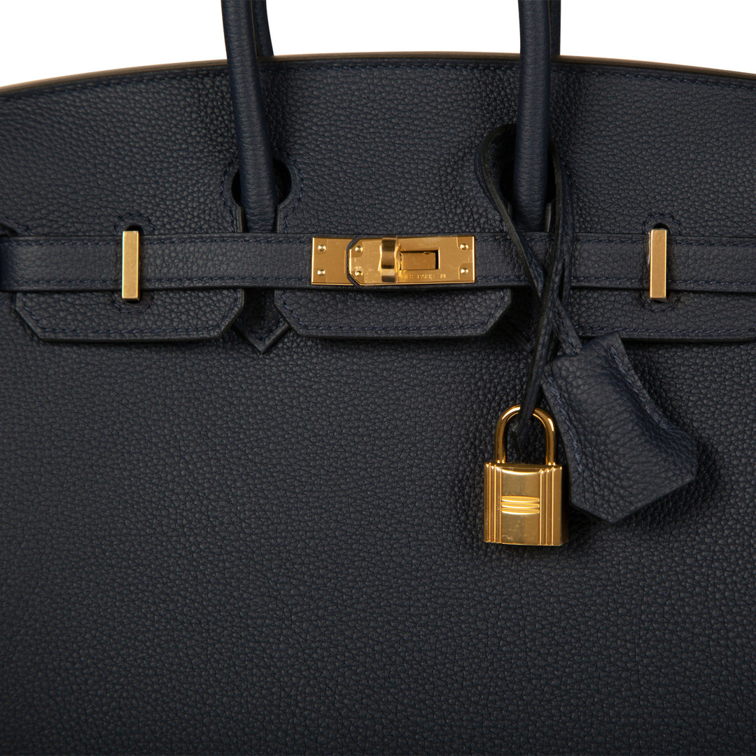 Birkin 25 - Blue Nuit Togo - GHW