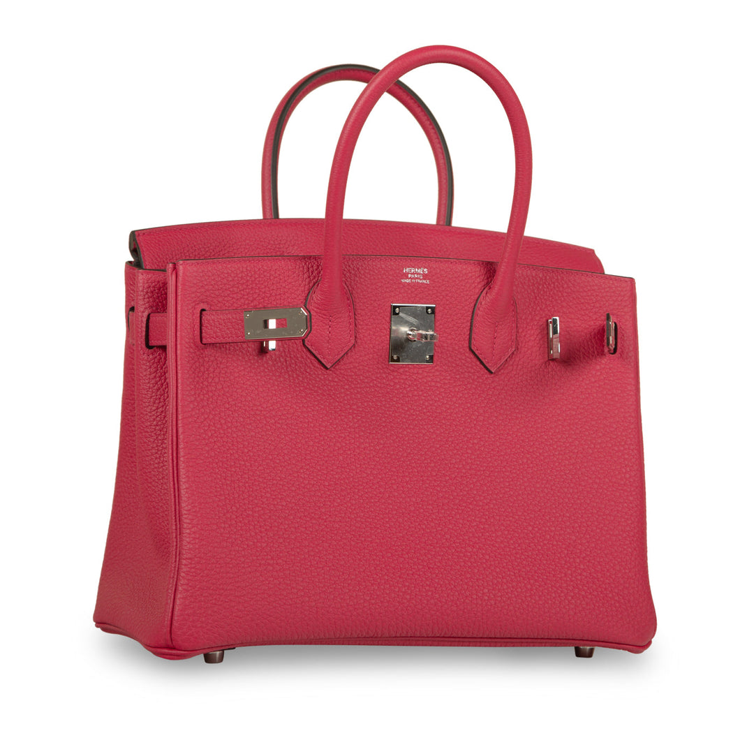 Birkin 30 - Framboise Togo - PHW