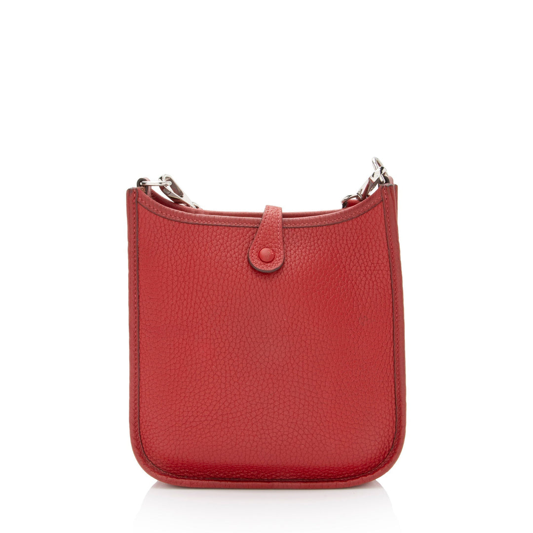 Hermes Taurillon Clemence Evelyne TPM Shoulder Bag (SHF-UsNDGA)