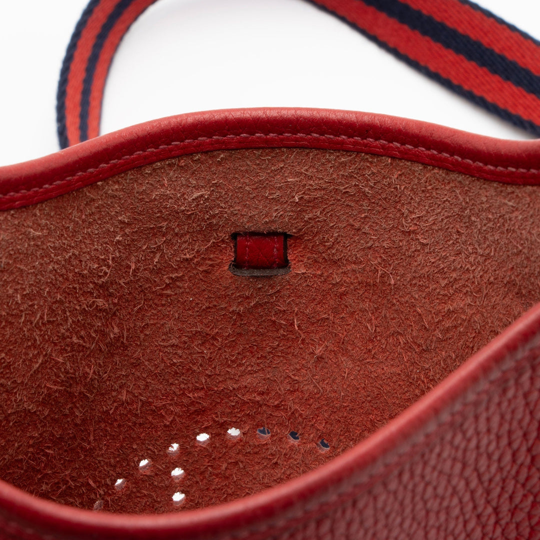Hermes Taurillon Clemence Evelyne TPM Shoulder Bag (SHF-UsNDGA)