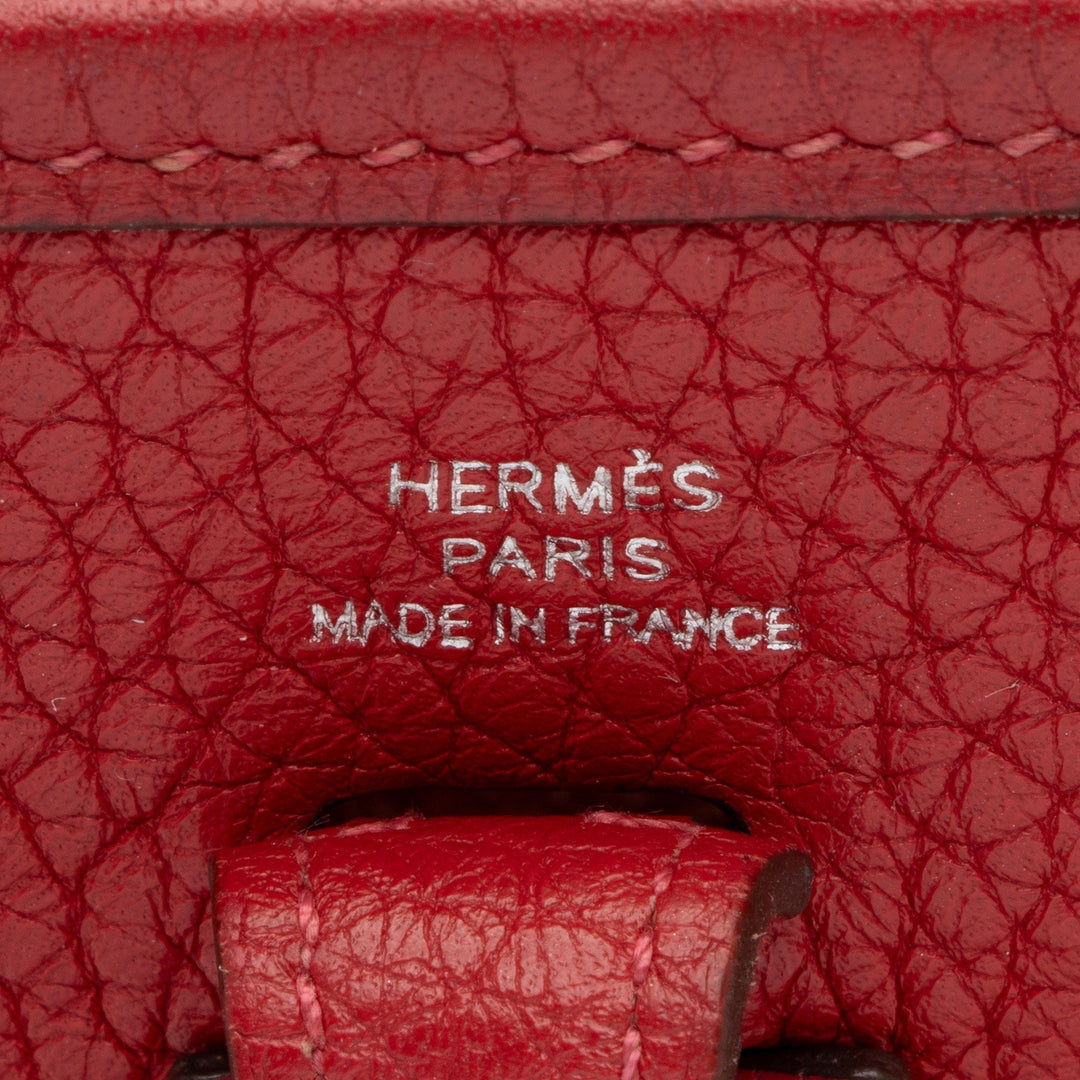 Hermes Taurillon Clemence Evelyne TPM Shoulder Bag (SHF-UsNDGA)