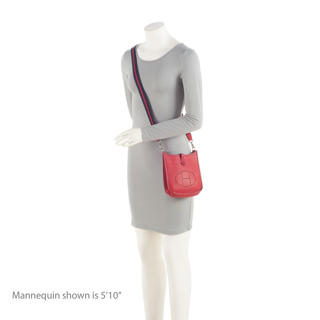 Hermes Taurillon Clemence Evelyne TPM Shoulder Bag (SHF-UsNDGA)