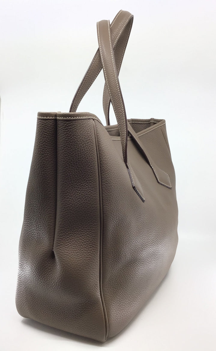 Top quality Hermes Victoria Cabas ll 32 Clemence Leather Tote