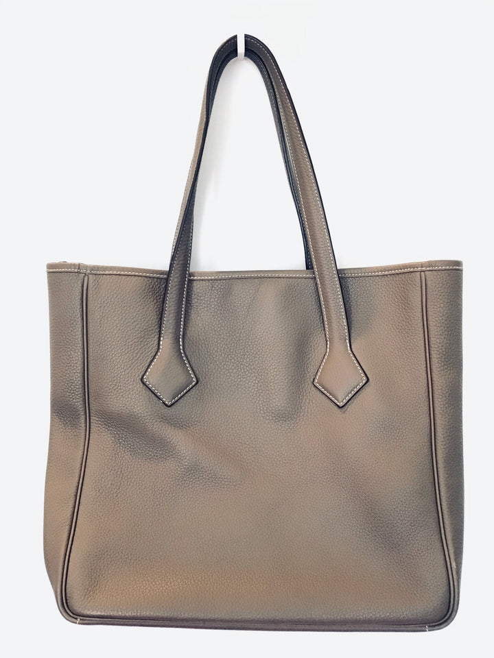 Top quality Hermes Victoria Cabas ll 32 Clemence Leather Tote