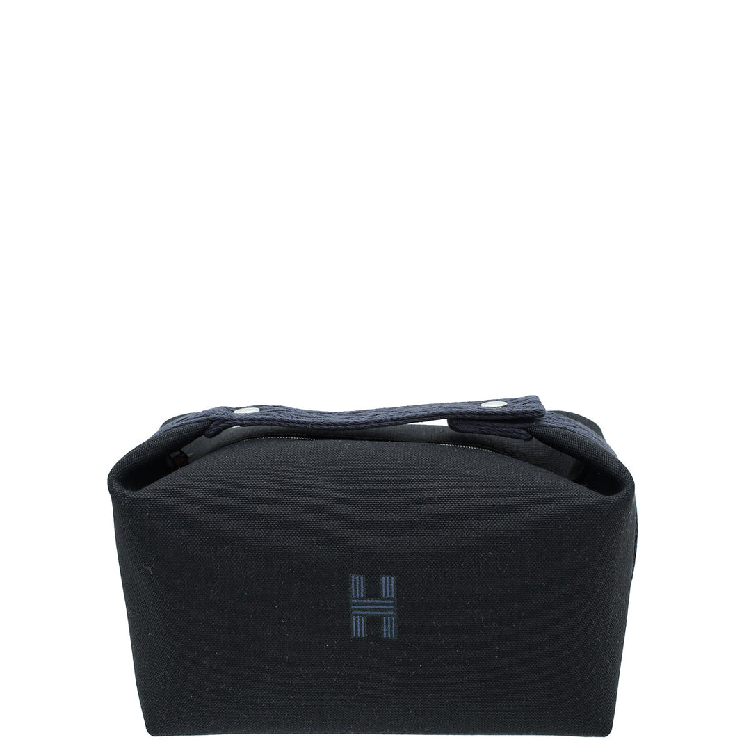 Hermes Noir Bride-A-Brace Large Case Pouch
