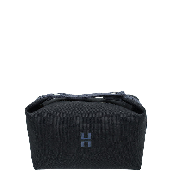 Hermes Noir Bride-A-Brace Large Case Pouch