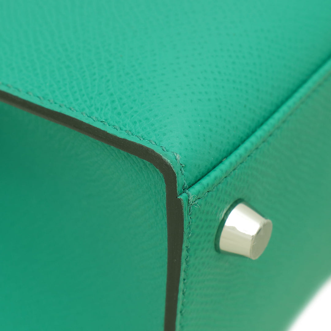 Hermes Vert Jade Kelly 25 Sellier Bag