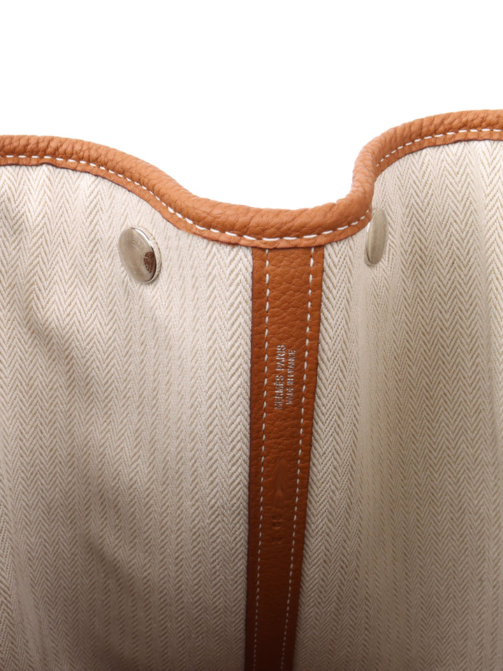Hermes Gold Garden Party 36 Bag