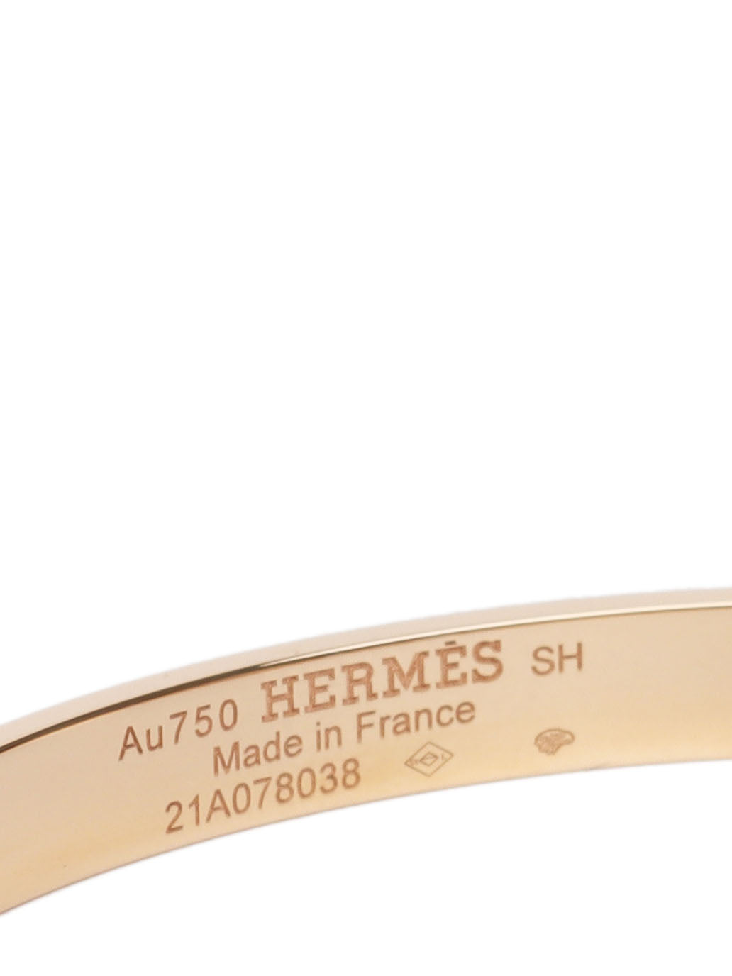 Hermes Rose Gold d'Ancre Bracelet