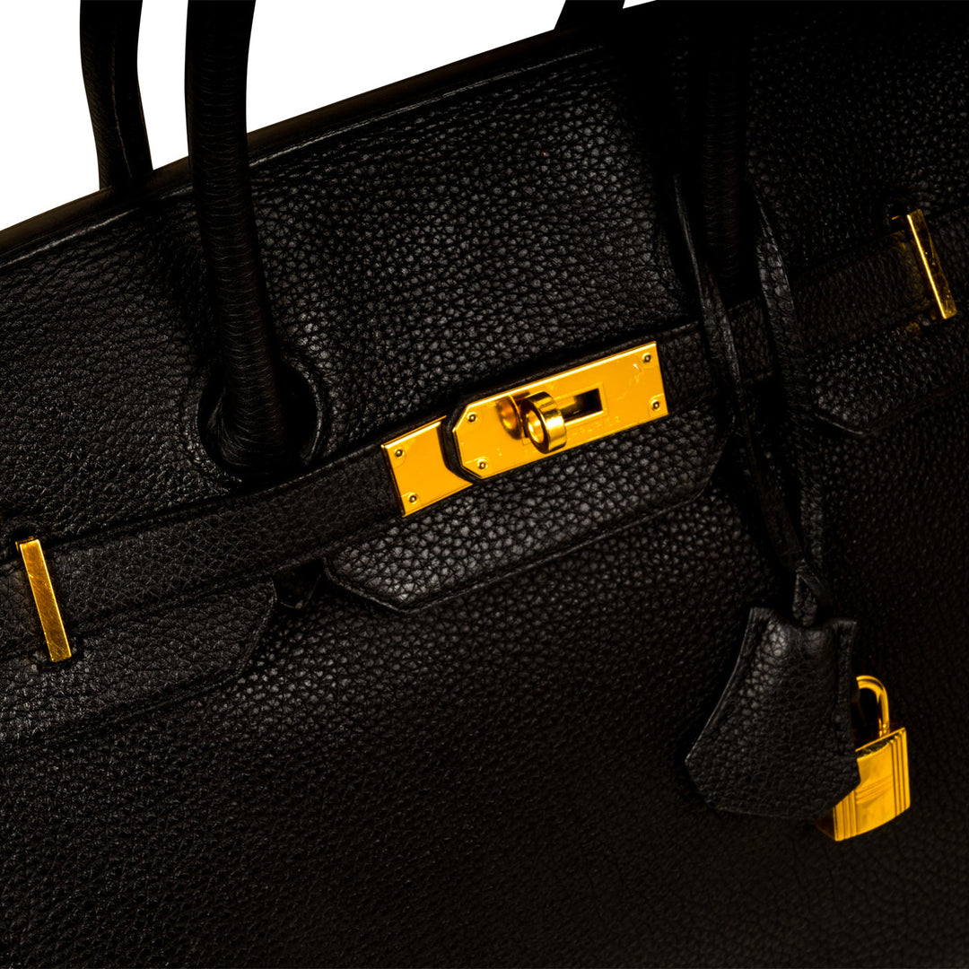 Birkin 35 - Black Togo - GHW