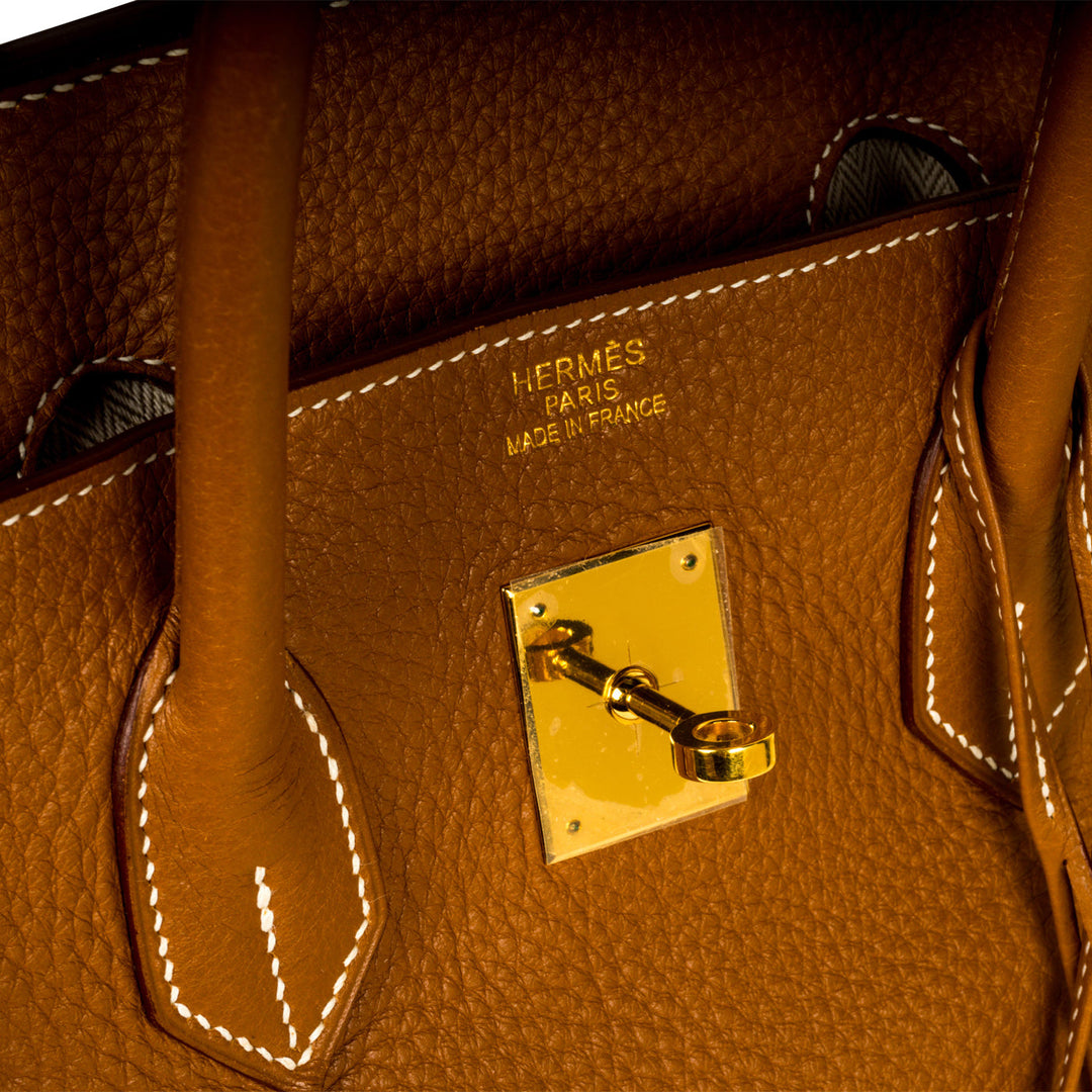 Birkin 35 - Gold Taurillon Clemence