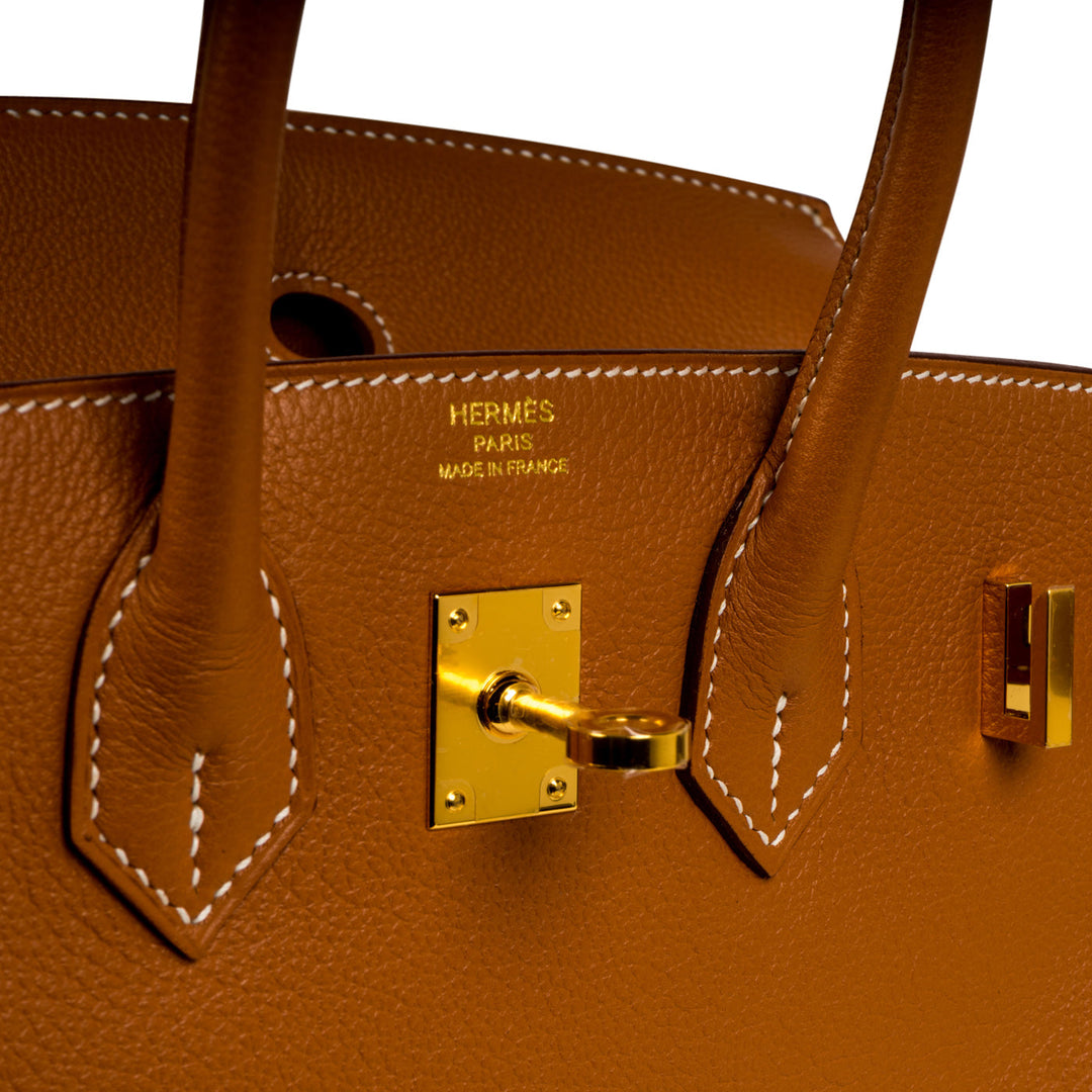 Birkin 25 - Gold Taurillon Novillo