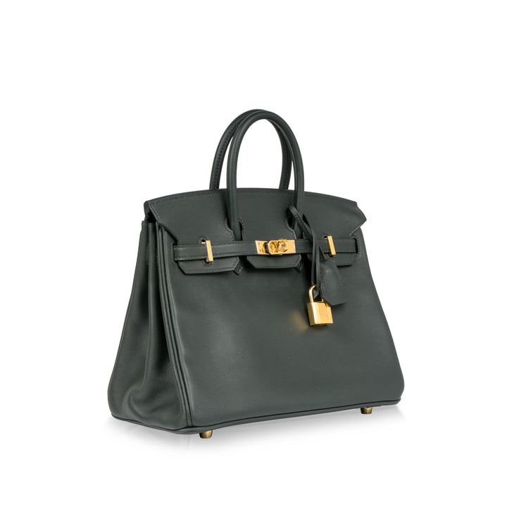 Birkin 25 - Vert Fonce Swift