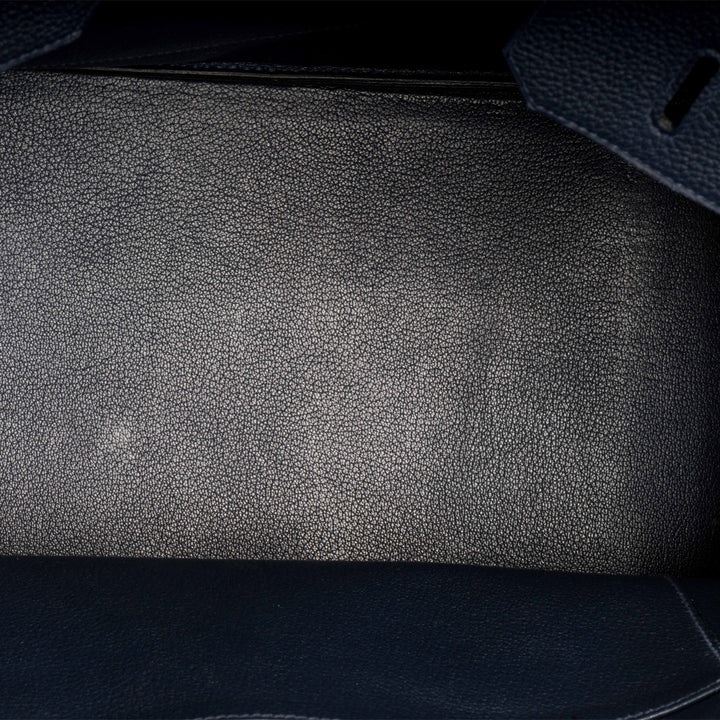 Birkin 35 - Blue Indigo Togo - GHW