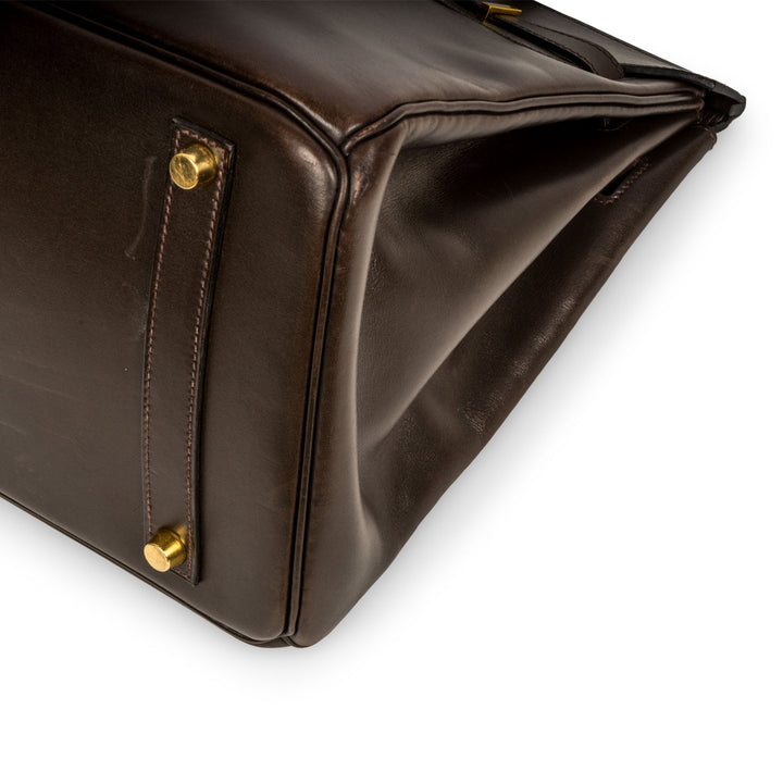 Birkin 35 - Brown Box Calf