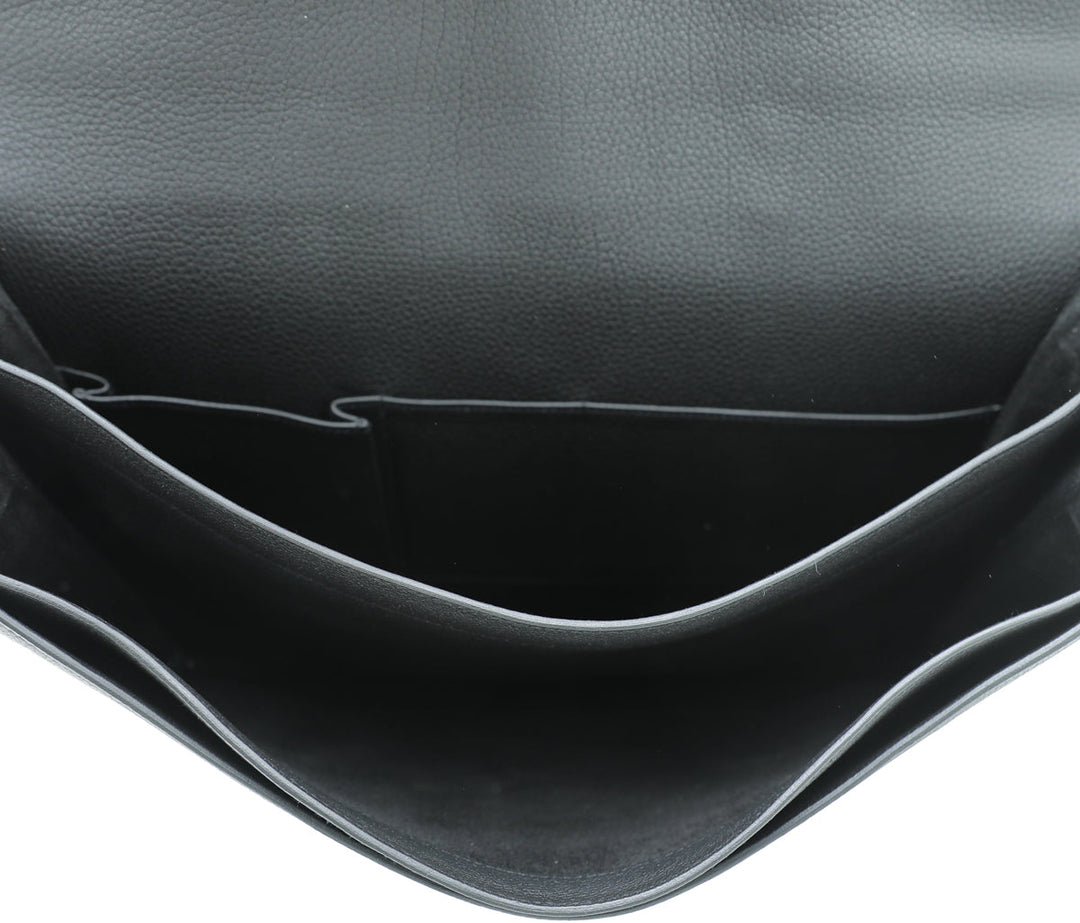 Top quality Hermes Noir Sac a Depeches 2 Messenger Bag
