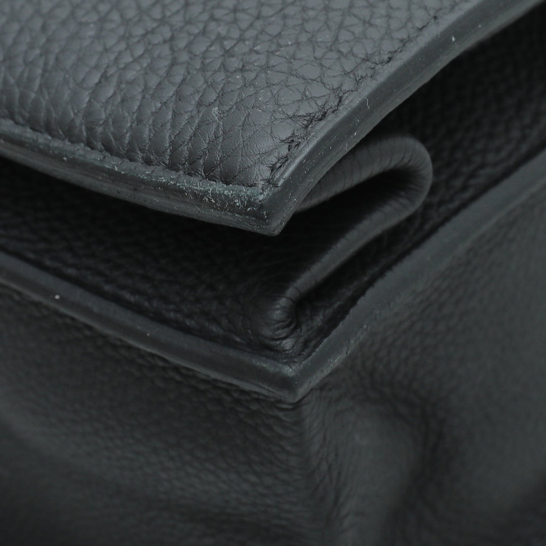 Top quality Hermes Noir Sac a Depeches 2 Messenger Bag