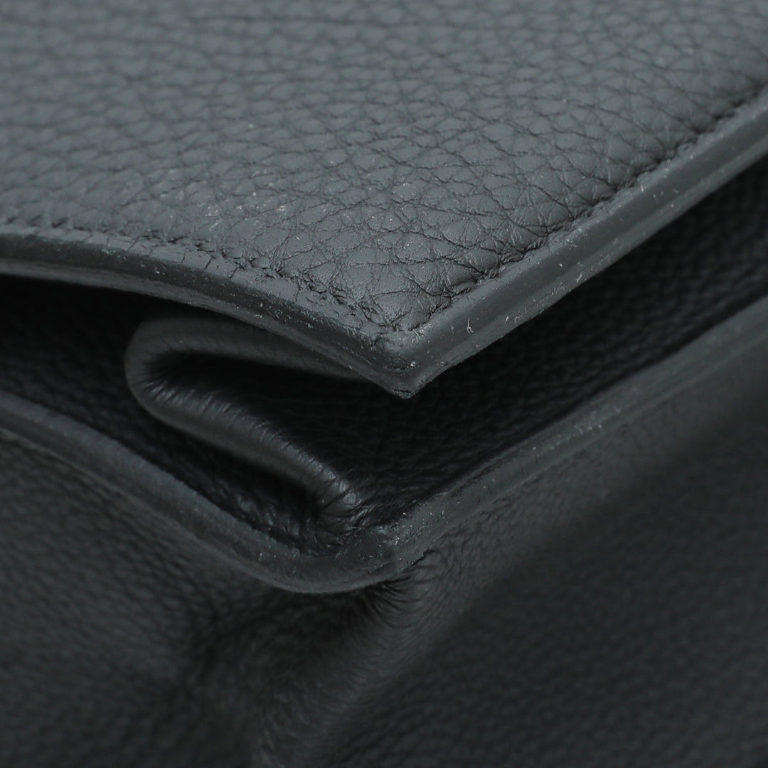 Top quality Hermes Noir Sac a Depeches 2 Messenger Bag