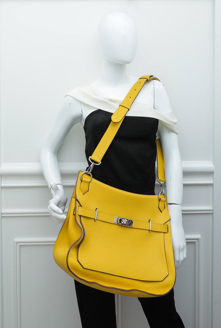 Hermes Lime Jypsiere 34 Bag