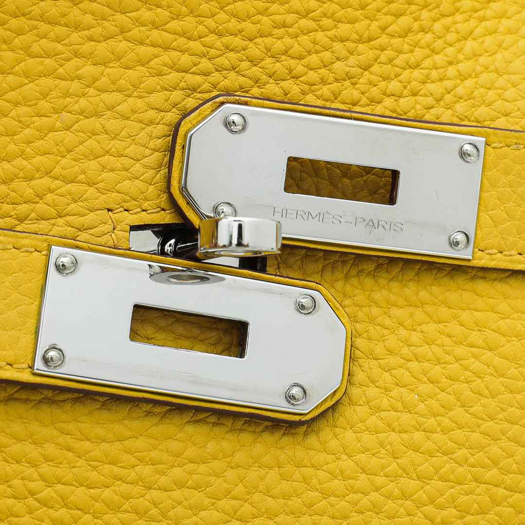 Hermes Lime Jypsiere 34 Bag