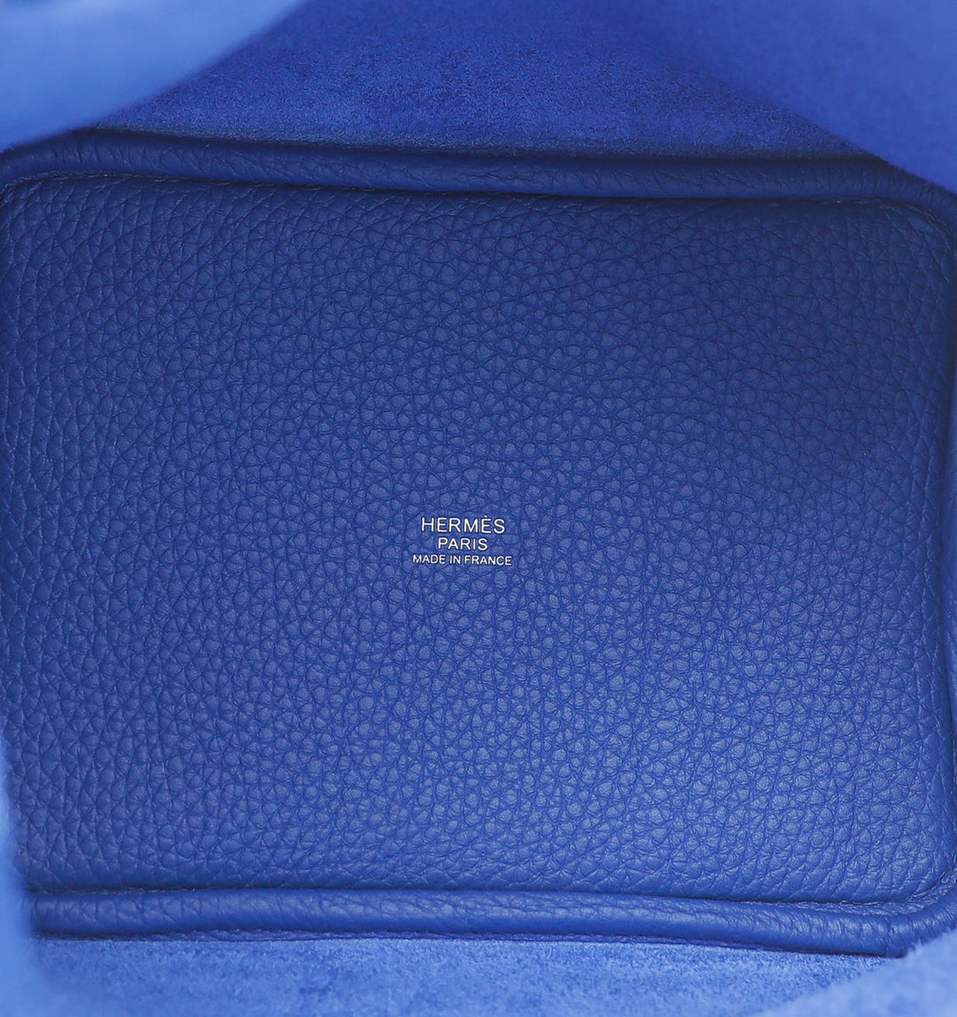 Hermes Bleu Royal Picotin Lock 18 Bag