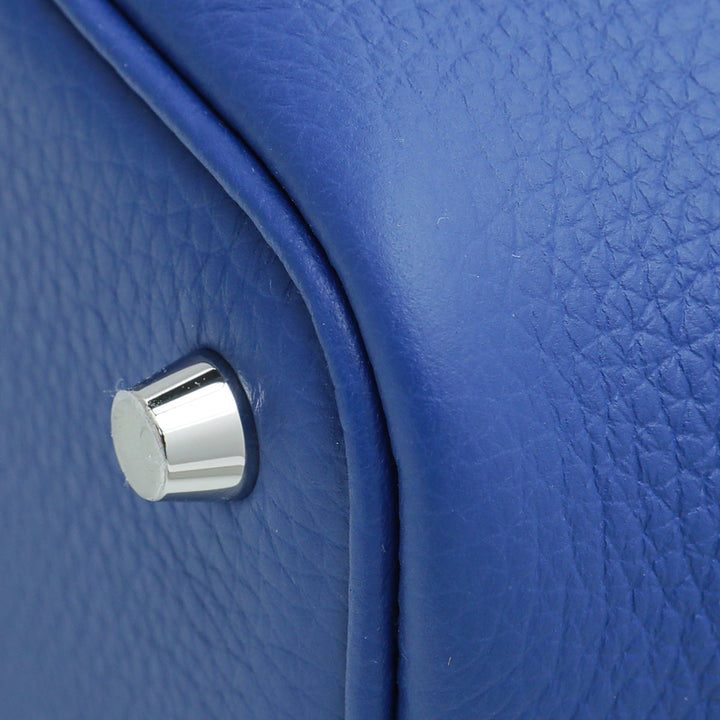 Hermes Bleu Royal Picotin Lock 18 Bag