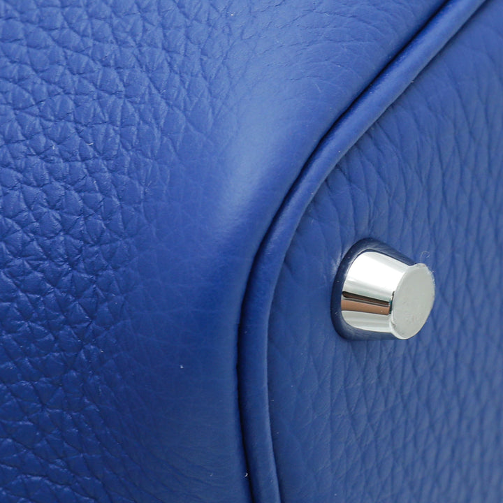 Hermes Bleu Royal Picotin Lock 18 Bag