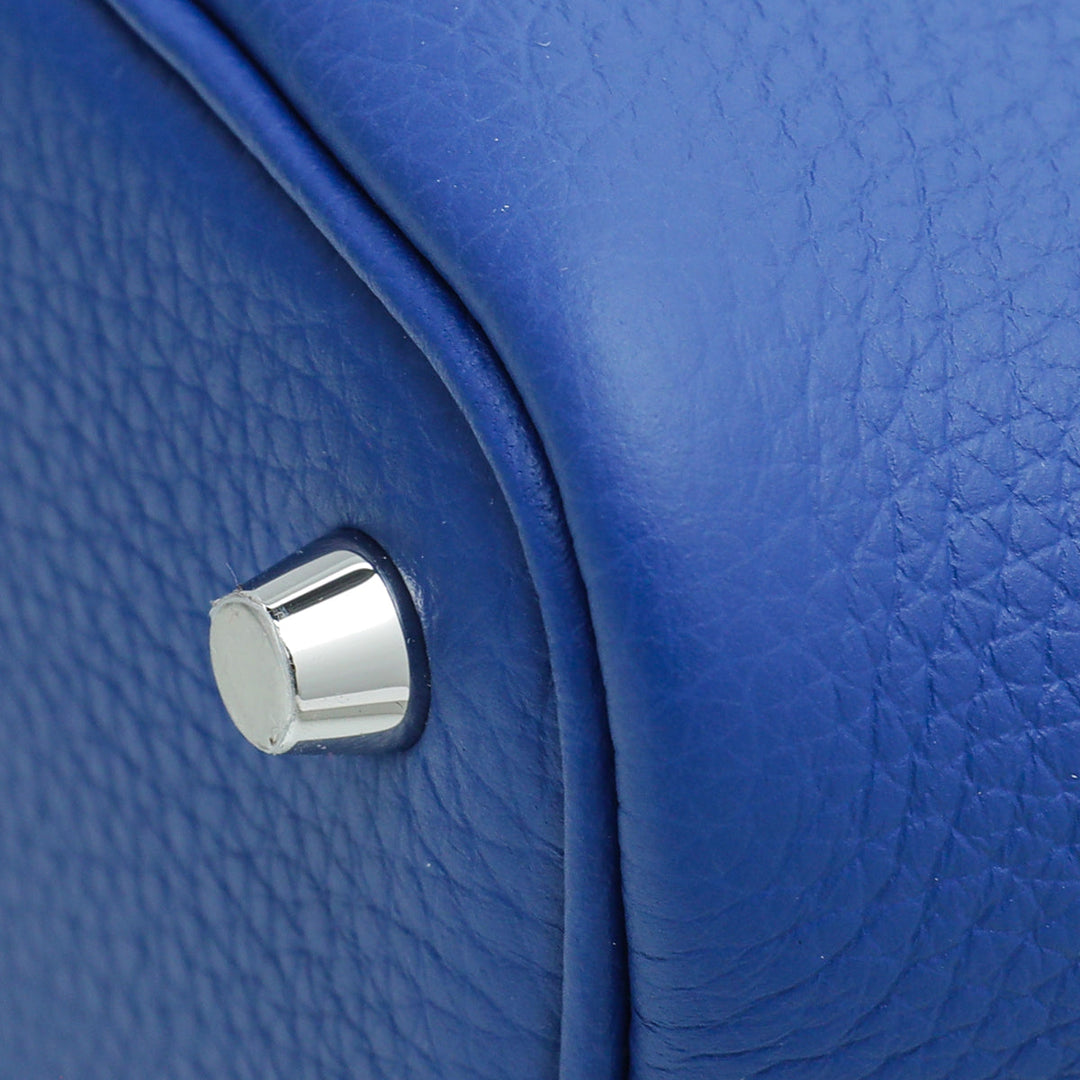Hermes Bleu Royal Picotin Lock 18 Bag
