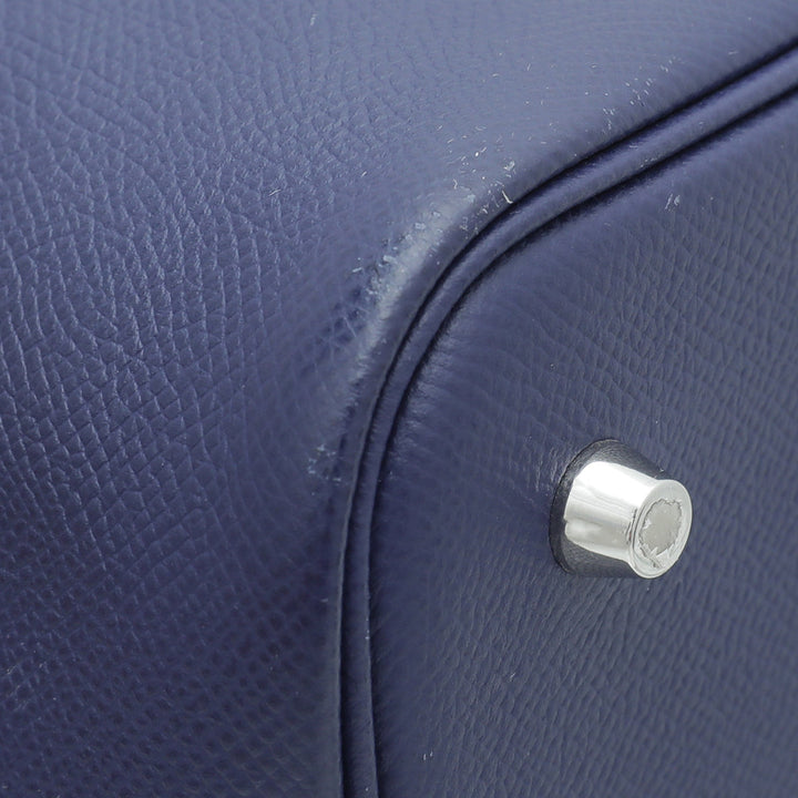 Hermes Tricolo Picotin 22 Tressage De Cuir MM Bag W/ Twilly