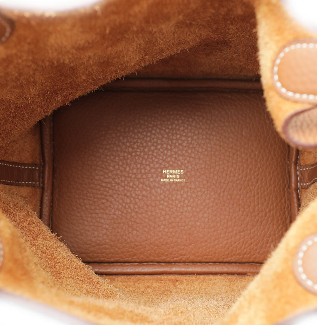 Hermes Gold Picotin Lock 18 Bag