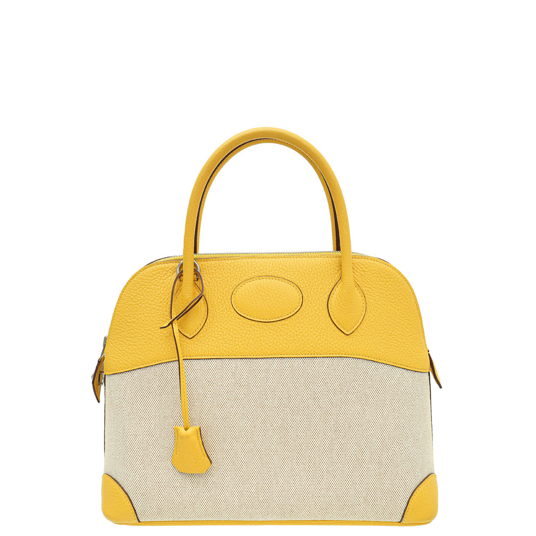 Hermes Jaune Ambre Bolide 31 Bag