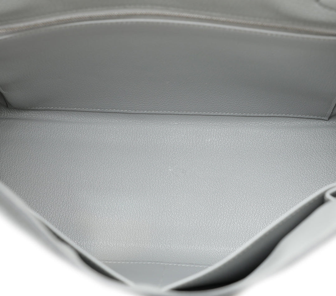 Top quality Hermes Bicolor Vache Hunter Horseshoe Stamp Retourne Kelly 32 Bag