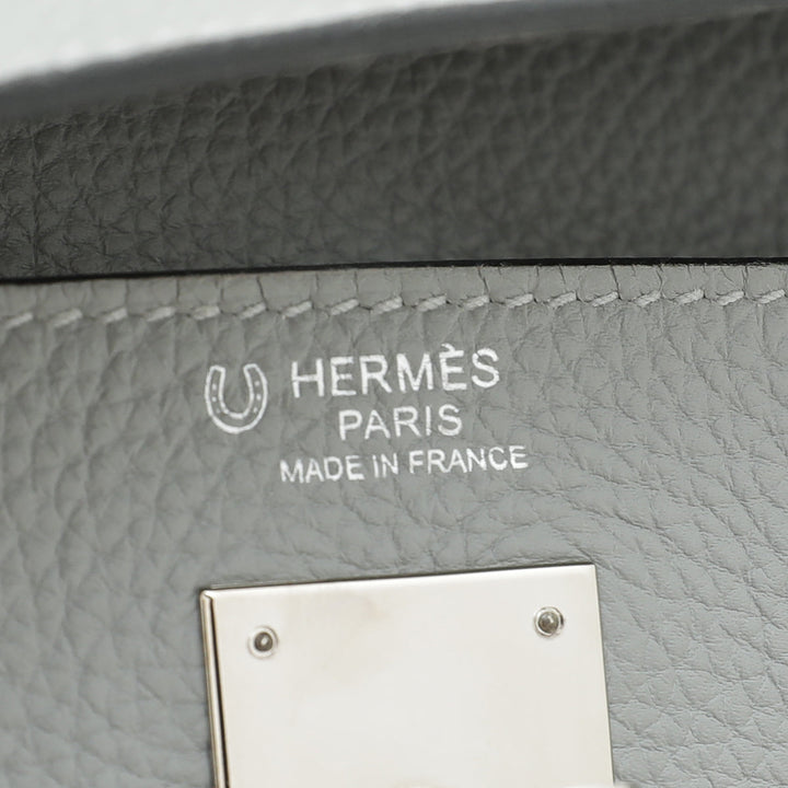 Top quality Hermes Bicolor Vache Hunter Horseshoe Stamp Retourne Kelly 32 Bag