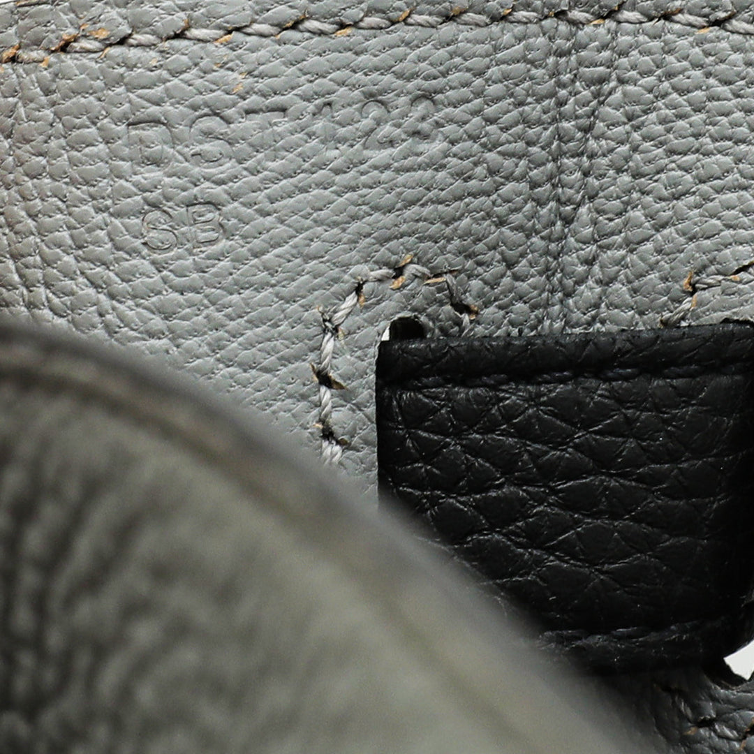 Top quality Hermes Bicolor Vache Hunter Horseshoe Stamp Retourne Kelly 32 Bag