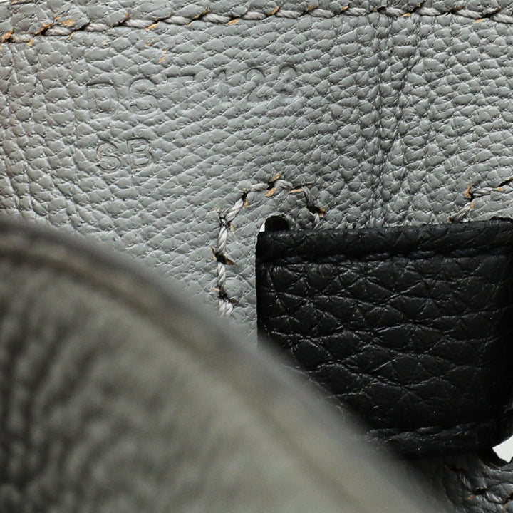 Top quality Hermes Bicolor Vache Hunter Horseshoe Stamp Retourne Kelly 32 Bag