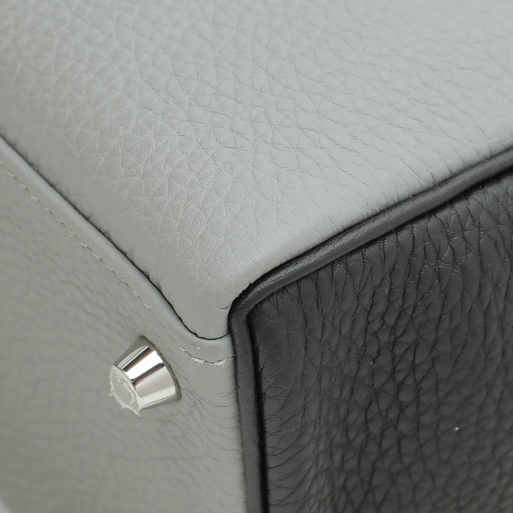 Top quality Hermes Bicolor Vache Hunter Horseshoe Stamp Retourne Kelly 32 Bag