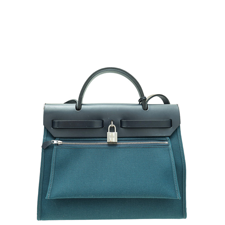 Hermes Bicolor Sellier Herbag Zip 31 PM Bag
