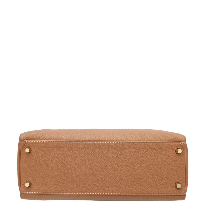 Hermes Gold Retourne Kelly 32 Bag